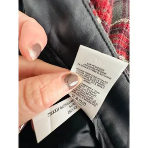 Express Columnist Ankle Pants Womens Size 18R Plaid Pockets Mid Rise‎ Preppy thumbnail 9