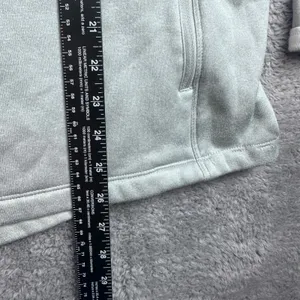 The North Face Fleece Jacket Womens XXL Light Gray Full Zip‎ Mock Neck NV 392125 thumbnail 4