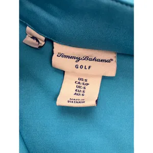 Tommy Bahama Golf Dress Womens‎ S Blue Excellent Quarter Zip Ruffle Hem Mini thumbnail 2