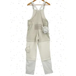 Outdoor Voices Cream RecTrek Hiking Overalls Zip Off Gorpcore Jumpsuit Size S thumbnail 2