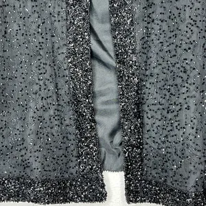 Vintage Stenay Black‎ Beaded Jacket Black thumbnail 4