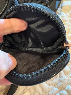 Reebok Women's Luna Quilted Mini Backpack with a detachable coin pouch in black thumbnail 7