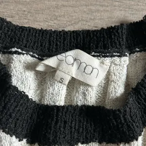 Creaman sweater tank top Black thumbnail 2