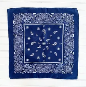 SheIn Blue‎ Bandana thumbnail 1