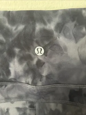 Lululemon Groove Super-High-Rise Flared Nulu Diamond Dye Pitch Grey Graphite 8 thumbnail 4