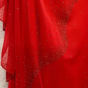 A. Byer Red Strapless Glitter Y2K Evening Dress thumbnail 8