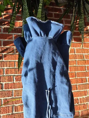 Denim Minidress Large thumbnail 9