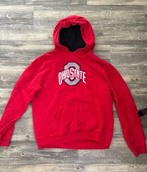 Ohio State Sweatshirt Red Size L thumbnail 1