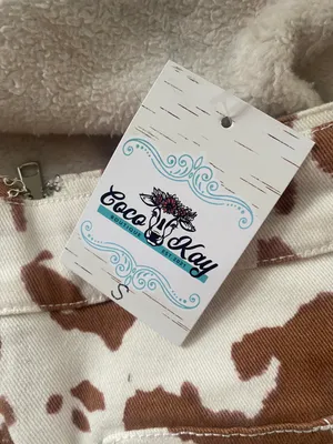 Coco Kay Boutique Cow Skirt thumbnail 2