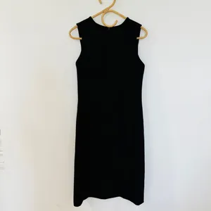 Tory Burch black shift work dress thumbnail 5
