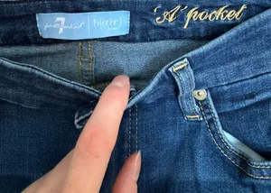 7 For All Mankind A Pocket Bair Jeans thumbnail 3