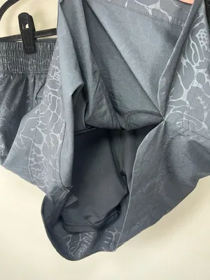 Orvis Travel Skort Skirt Black Rose Embossed Pockets Stretch Athleisure Golf Lg thumbnail 13