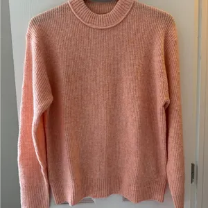 American Eagle Crewneck Sweater Size S Pink Orange NWT Soft Cozy Knit AEO thumbnail 3