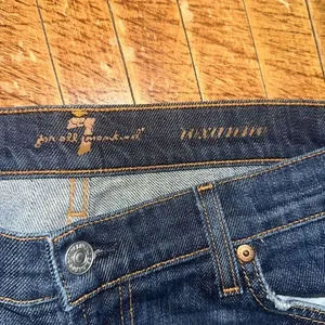 7 for All Mankind 30 Roxanne slim leg ankle designer jeans thumbnail 3