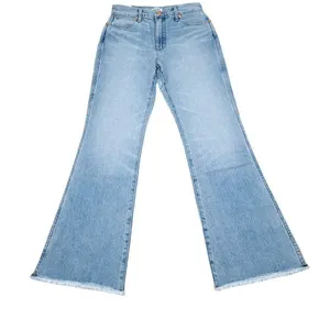 Wrangler Wrock 672 High Rise Kick Flare Jeans Light Wash Blue Cowgirl Size 25x28 thumbnail 3