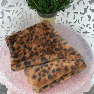Aerie FAUX FUR LEOPARD PRINT SCARF thumbnail 3
