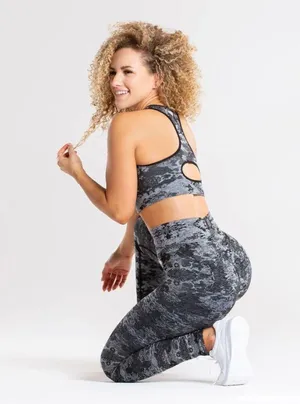 Women's Best Wear CAMO SEAMLESS SPORTS BRA thumbnail 6