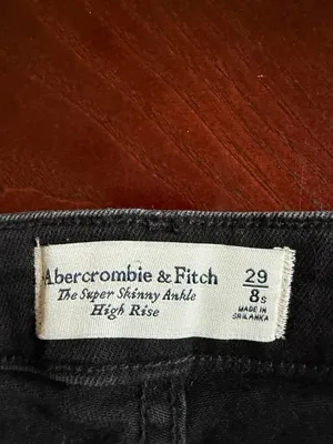 Abercrombie High-Rise Super Skinny Ankle Jeans thumbnail 2