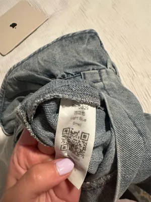 Denim romper Blue thumbnail 3