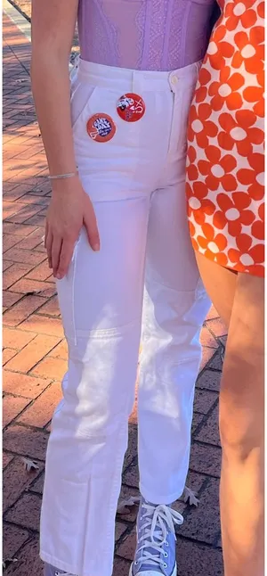 White PacSun Jeans thumbnail 1