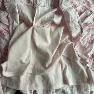Altar’d State Pink Floral Babydoll Dress thumbnail 4