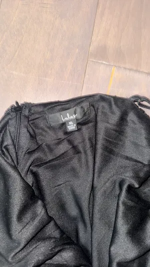 Lulus Long Black Sequence Dress thumbnail 2
