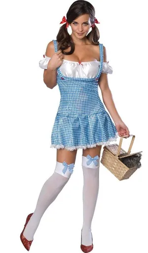 Rubies The Wizard of Oz: Dorothy Dress ONLY Halloween Costume Women's MEDIUM thumbnail 1