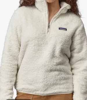 Patagonia® Worn Wear Los Gatos 1/4-Zip Jacket Coat Women's Medium White thumbnail 1
