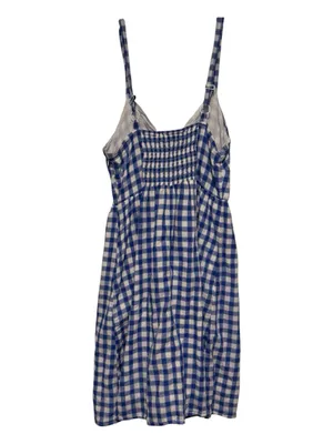 Old Navy Blue & White Gingham Sundress – Size 8 – EUC thumbnail 3
