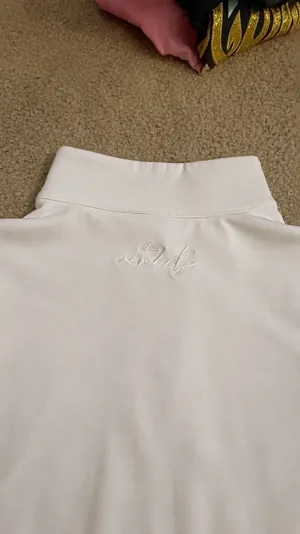 Vitality / Balance Athletica white cropped quarter zip 🤍 thumbnail 3