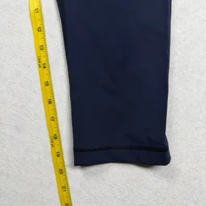 Lululemon Wunder Under Crop Leggings Women’s 8 Navy Blue High Rise Yoga thumbnail 7