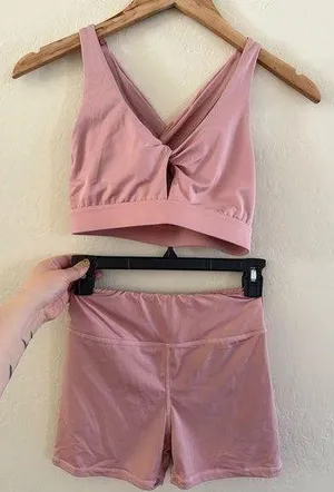 SheIn Pink Women's Intimates Set thumbnail 1