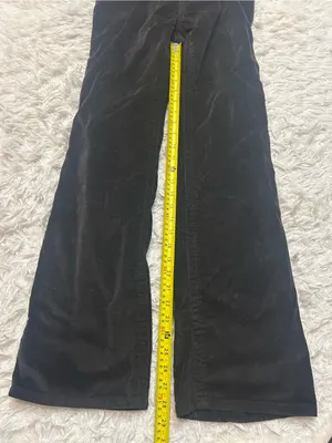 Motherhood Maternity black bootcut corduroy pants woman’s size small thumbnail 5