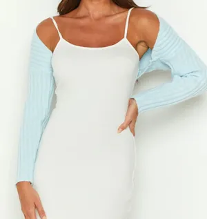 Blue Knit Bolero thumbnail 1
