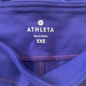 Athleta Women's Purple Honeycomb Connect Crop Capri Leggings XXS Yoga Running thumbnail 5
