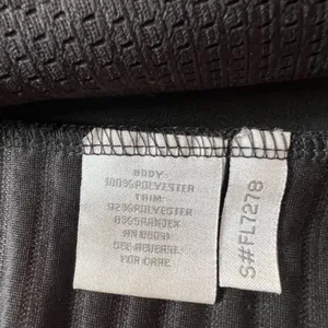 Elegant Black Ribbed Women's‎ Jacket Size M thumbnail 7