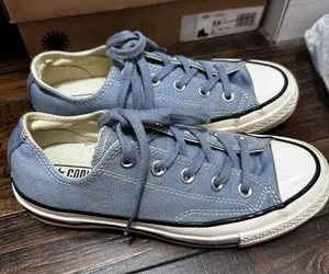 Converse Unisex Converse Chuck 70 OX Canvas Cocoon Blue thumbnail 1