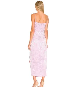 Saylor Gardenia Midi Dress Amethyst thumbnail 2