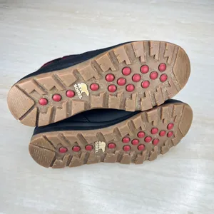 Sorel Out N About Puffy Waterproof Boots Red Black Buffalo Plaid Womens 8 NL2694 thumbnail 6