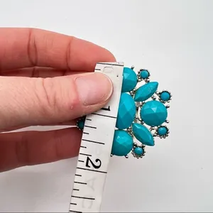 Aldo Turquoise Statement Southwest Ring size 7‎ thumbnail 12
