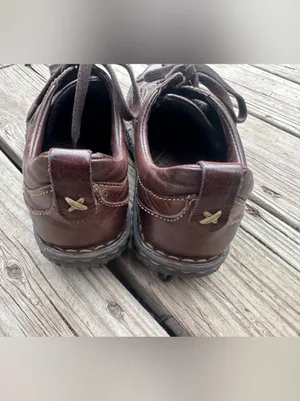 Born Dark Brown Lace Up Leather Oxfords, Size 7 (EU 38) thumbnail 4