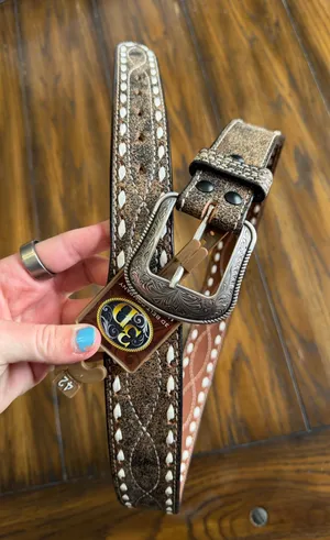 3D belt Brown thumbnail 1