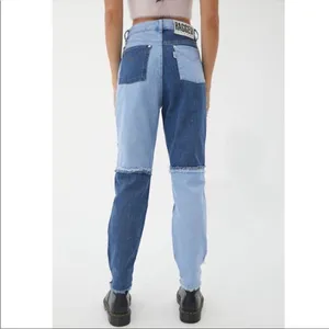 Urban outfitters ragged mom patchwork jeans 32‎ thumbnail 2