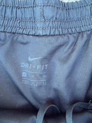 Nike Black Athletic Shorts with White Accents thumbnail 2