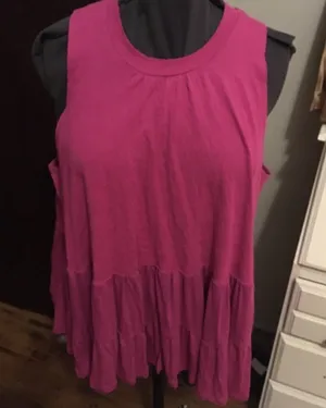 Free People S tie back flowy Right on Time tunic thumbnail 1