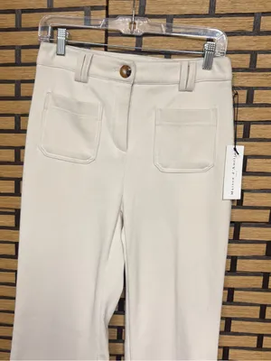 Maison d’ Amelie beige corded pants size 2 thumbnail 3
