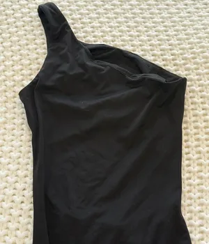 Beginning Boutique Elegant Black Maxi Dress with cut out and slit thumbnail 1