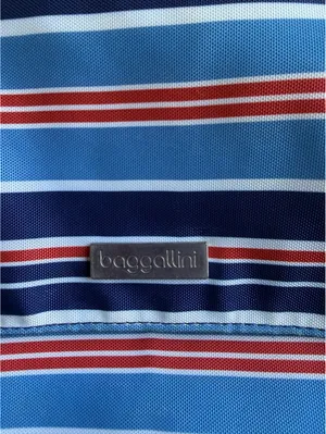 Baggallini Blue Multi-Color Stripe Crossbody Bag thumbnail 3