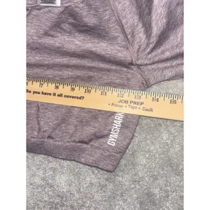 Gymshark Womens Adapt Marl Crop Top Size M Long Sleeve Seamless Workout Gym Flaw thumbnail 5
