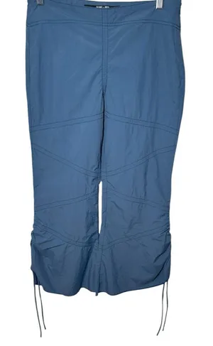 Silence + Noise Urban Outfitters‎ Hayley Parachute Cropped Kick Flare Pants SZ 2 thumbnail 1